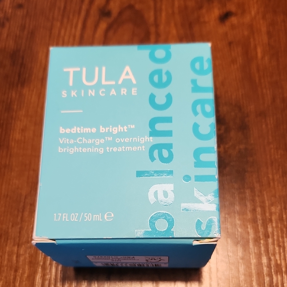 🖤TULA Skincare Bedtime Bright Vita-Charge Overnight Brightening Treatment